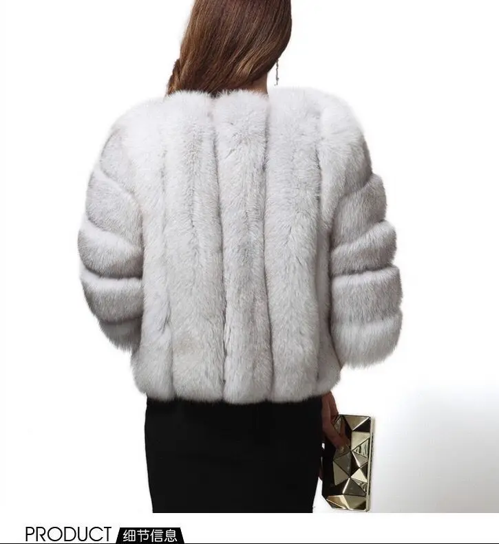 

8 Colors Autumn Winter Fuax Fur Coat Fashion Celebrity Sexy Night CLub Party Lady Warm Long Sleeve Faux Fur Coat Lady