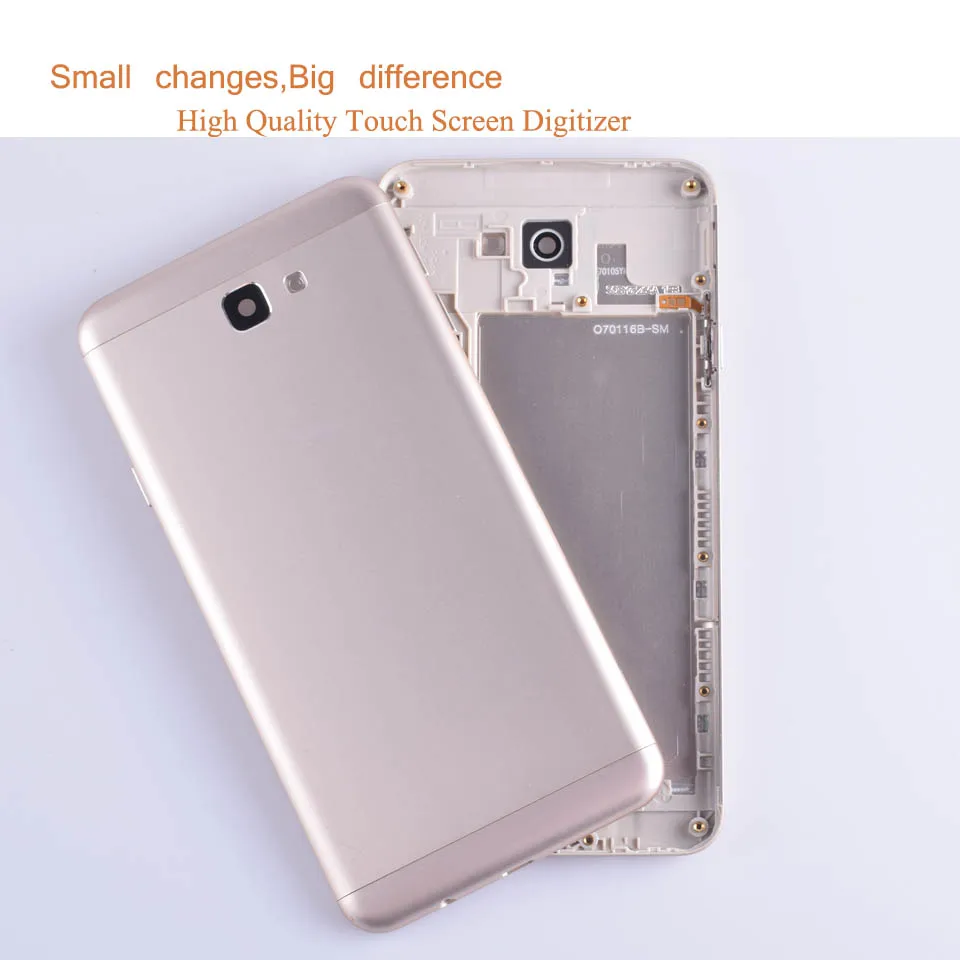 Крышка батарейного отсека для Samsung Galaxy J7 Prime G610F G610 On7 2016 задняя крышка запасные