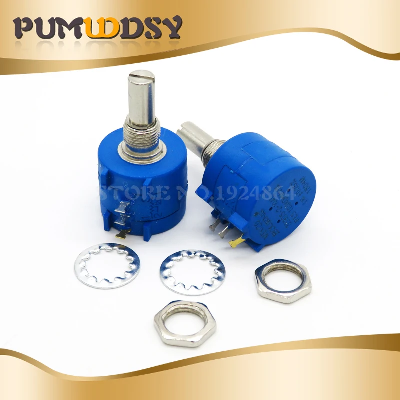 1 шт. 3590S 2 501L 500ohm 501 прецизионный мультиповоротный потенциометр 10 кольцевой