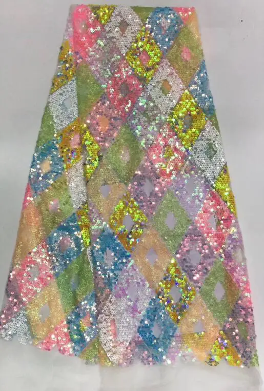 Красивая французская чистая кружевная ткань с пайетками лучшее качество JIANXI.C-74102