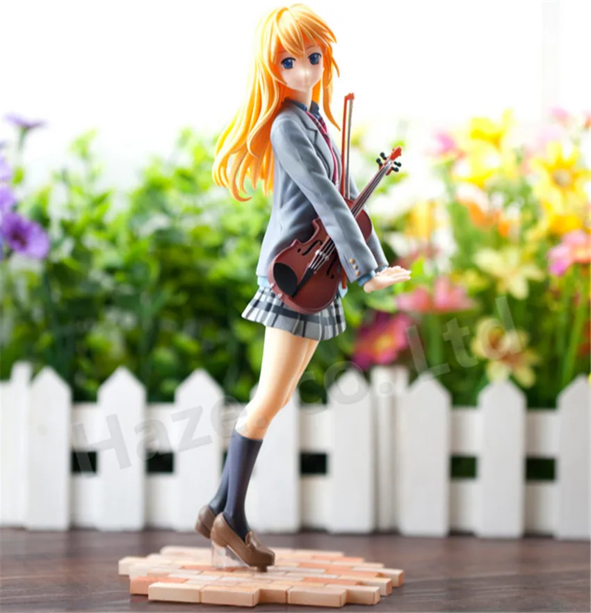 Аниме GSC вы лежите в апреле Осака Каору Модель ПВХ Рисунок с коробкой|with box|anime modelpvc