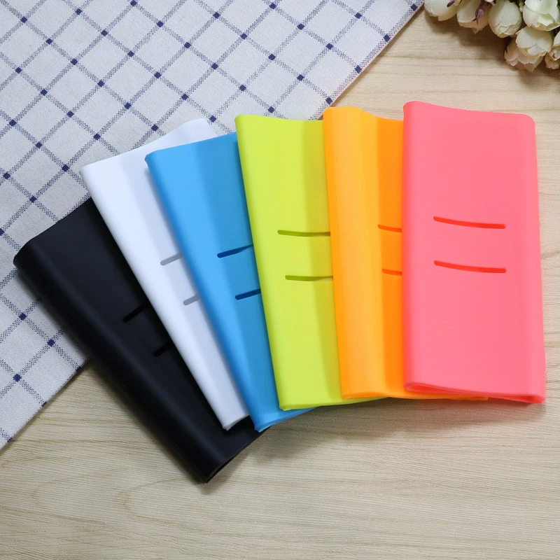 Силиконовый чехол для Xiaomi power Bank защитный чехол 20000 мАч 2C power Bank поколение резиновый защитный чехол s