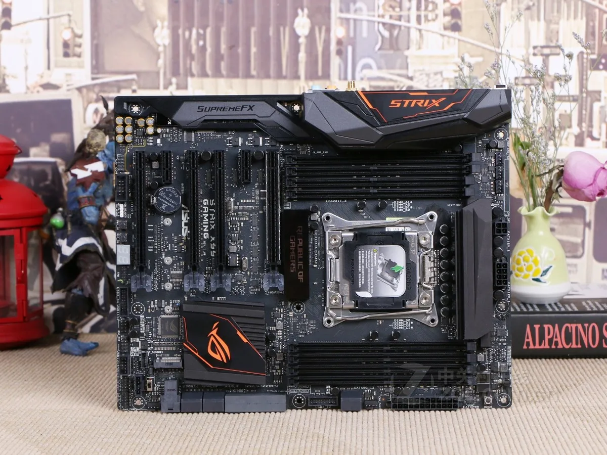 Материнская плата Asus ROG STRIX X99 GAMING для настольных ПК X99 Socket LGA 2011-V3 i7 X DDR4 128G ATX UEFI BIOS оригинальная б/у материнская плата