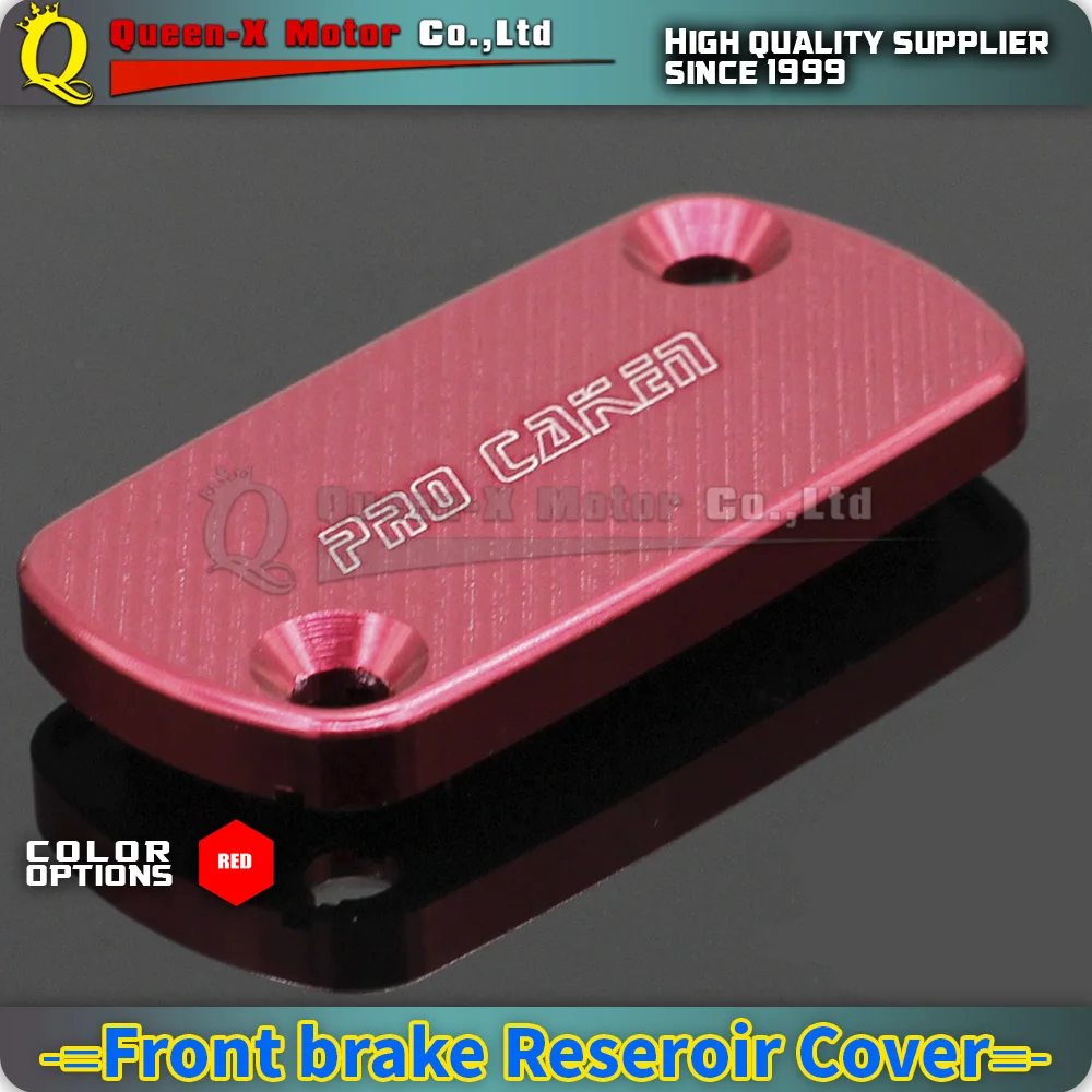 Queen X CNC передний тормозной резервуар Крышка подходит CR80 85 125 250 500 CRF125F CRF150F 150R CRF230F
