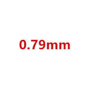 0.79mm 10 шт. медные часы циферблат ноги ассортимент запчасти для ремонта Наручные Часы Часовщик - Цвет: 0.79mm