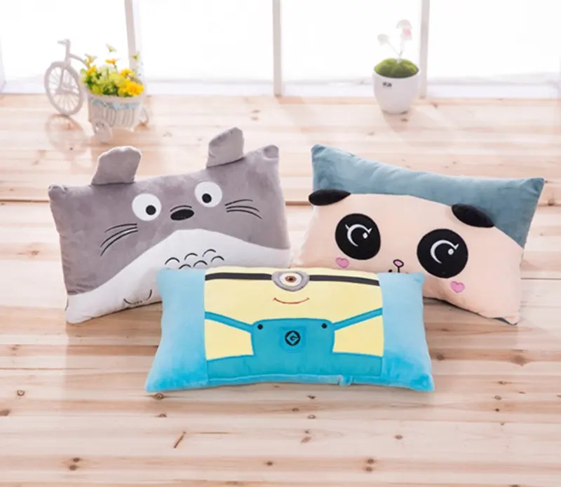 1 шт. 40 см Kawaii плюшевая подушка с набивным рисунком totoro Panda Подушка для дома украшения подарки