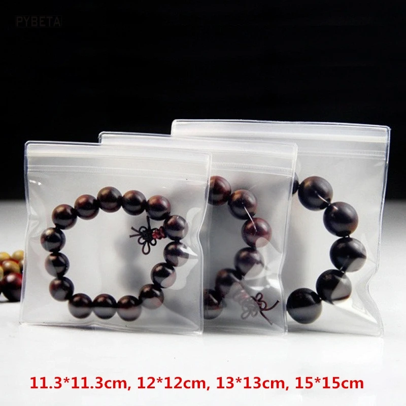 

50pcs- Half frosted 0.3mm EVA Packaging jude earring Plastic bags jewelry storage bags Anti Oxidation