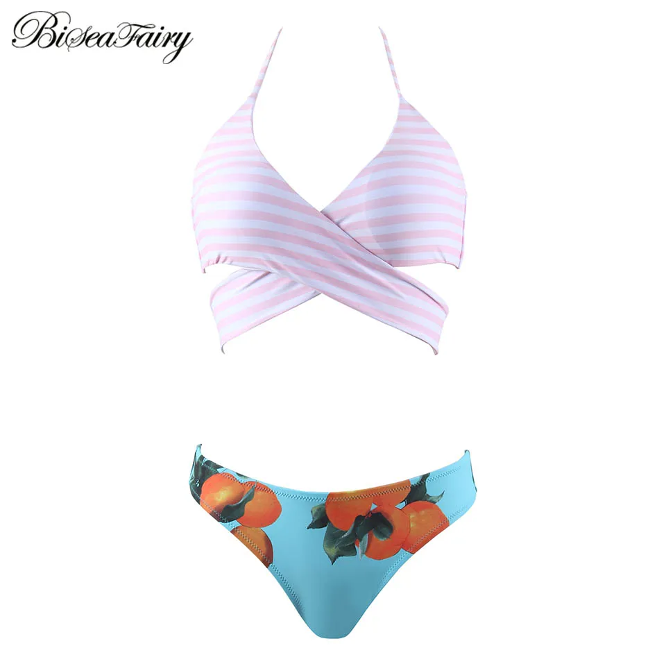 BISEAFAIRY 2019 сексуальные бикини для женщин купальный костюм пуш-ап одежда плавания