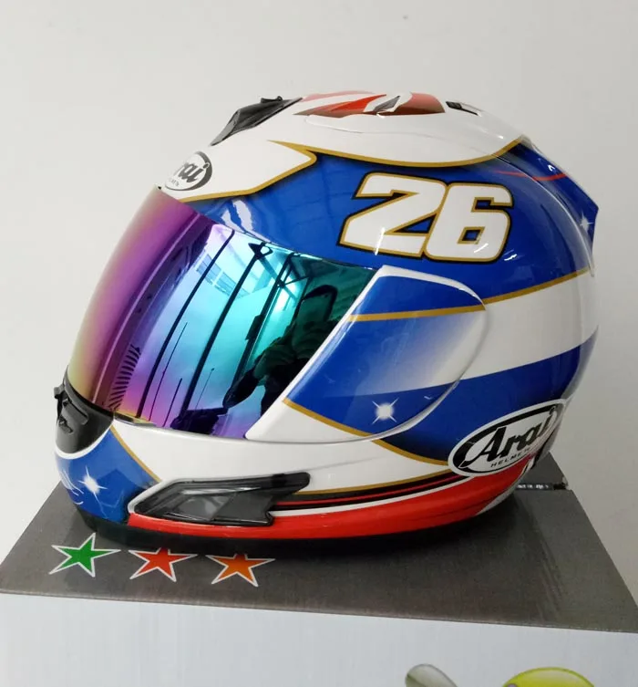 ARAI RX-7X шлем мотоциклетный шлем RX-7 Полнолицевой мотоциклетный шлем - Цвет: 1