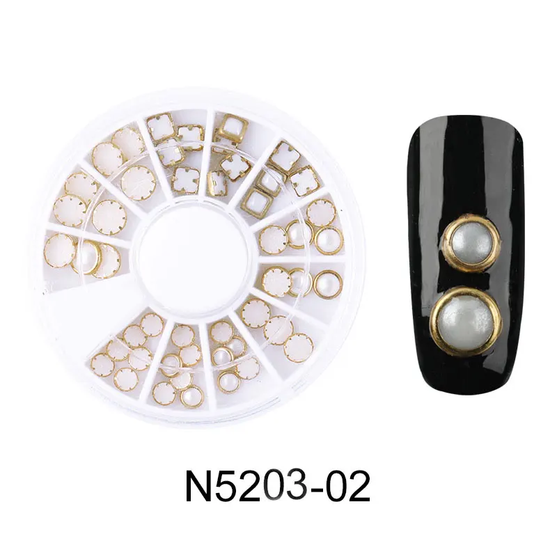 N5203-02 ROSALIND Стразы для украшения ногтей камень-хамелион смешанный цвет Маникюр украшения Стразы для ногтей аксессуары с кристаллами - Цвет: N5203-02