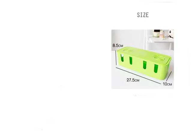 Распродажа Кабельная коробка для сбора проводов кабеля хранения шнура питания