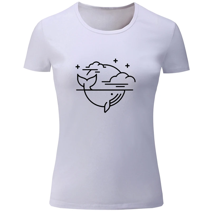 Mind Forest MR & Mrs Sweet Fall in Love Design Женская футболка с короткими рукавами и принтом