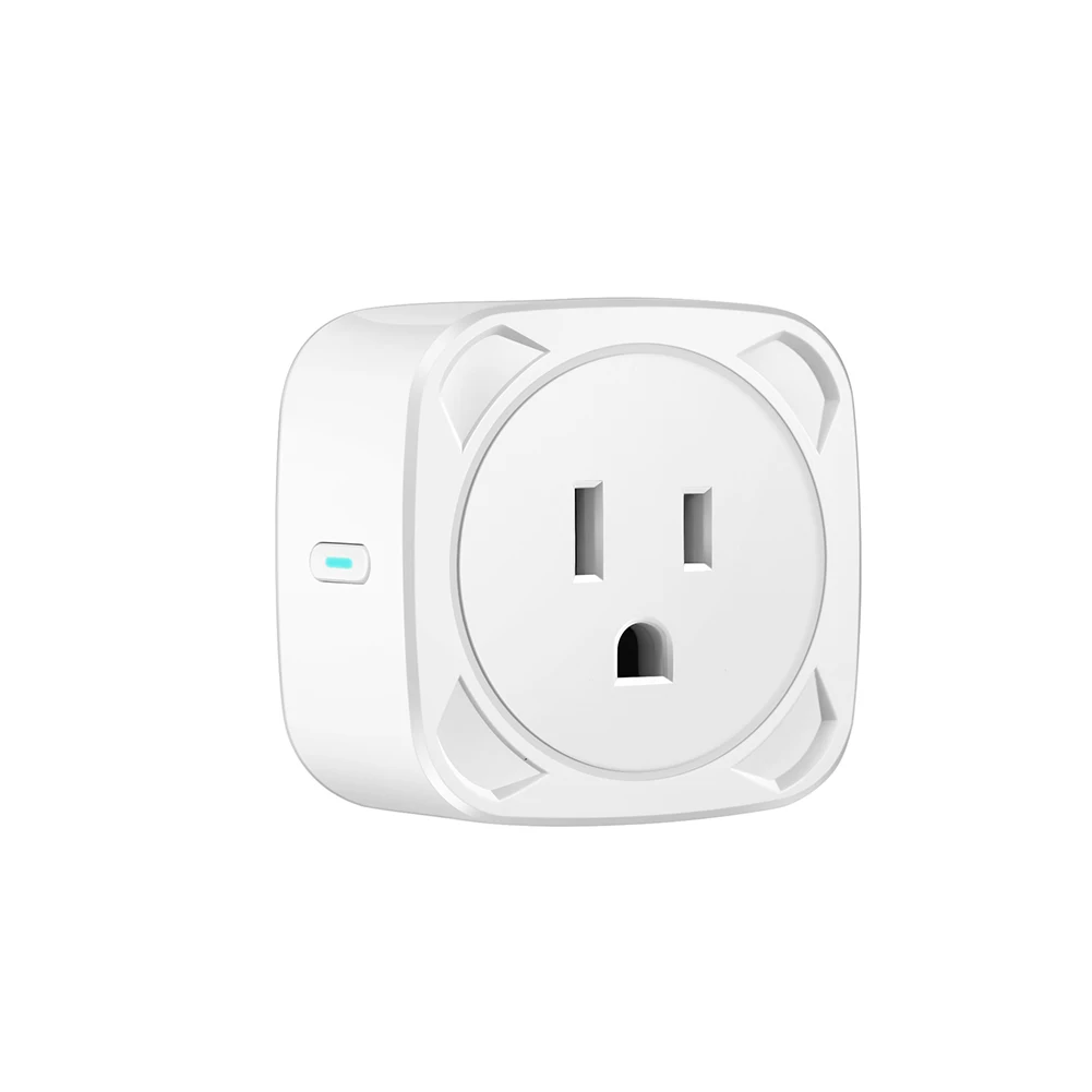 US Plug Мини умный ЕС штекер Wifi контроль питания 16А розетка контроль энергии таймер переключатель Голосовое управление работает с Alexa Google и IFTTT - Цвет: US Plug