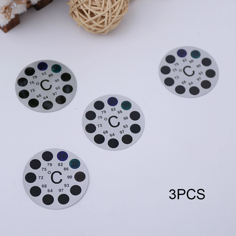 Двойной Масштаб Цифровой термометр стикер ЖК аквариум аквариумные аксессуары