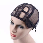 1 шт., размер SML, U-образная часть, Плетеная крышка для парика (с 2 зажимами)