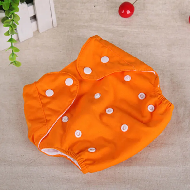 Pa&ntilde;ales reutilizables de algod&oacute;n para beb&eacute;, cubiertas suaves, pantalones de entrenamiento ajustables, impermeables, cambiantes, 1 ud.-1