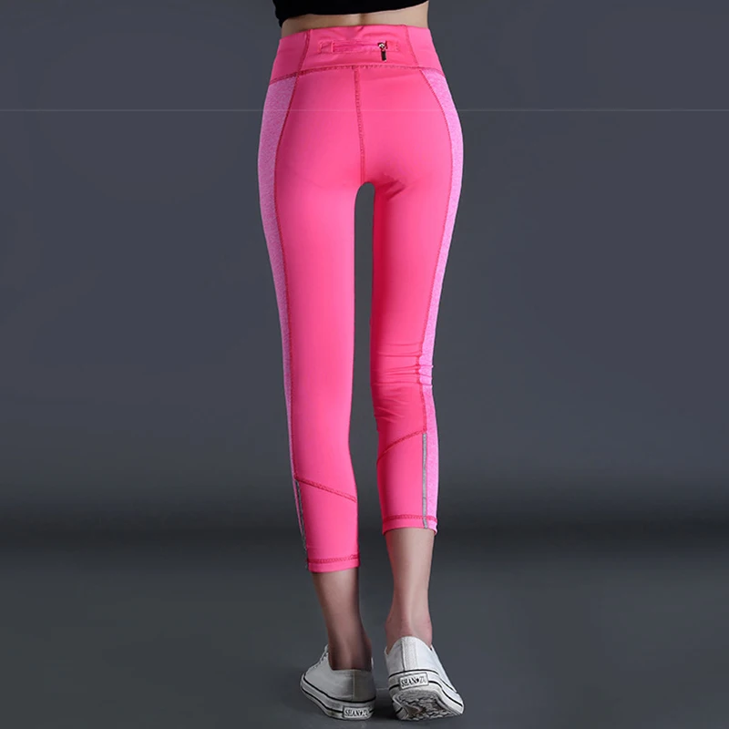 Мятно-зеленые штаны для йоги Jogger женская спортивная одежда обтягивающие