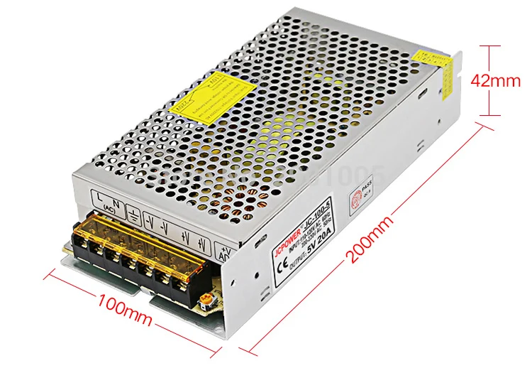 Светодиодные ленты освещения трансформаторный блок питания AC110V 220 V постоянного тока до DC5V 2A 3A 4A 5A 6A 8A 10A 12A 20A 30A 60A 70A Драйвер адаптер