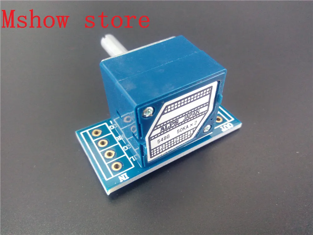 2 шт. двойной потенциометр 10 к 50 100 RK27|volume control|rk27 50kshaft potentiometer |