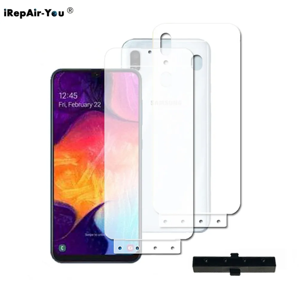 2 шт. передняя и задняя 9D мягкая Гидрогелевая пленка из ТПУ для Samsung Galaxy A70 A60 A50 A40 A30
