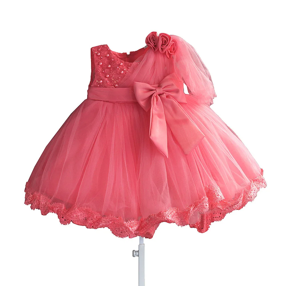 Платье для маленьких девочек летние детские кружевные платья с цветами детское