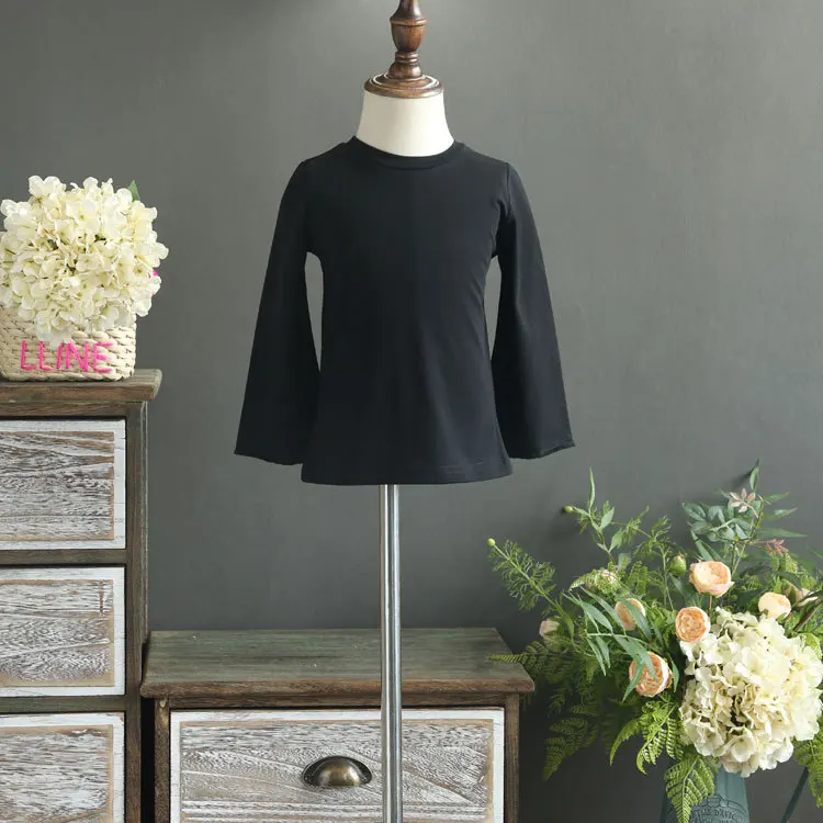 Костюм с широкими штанами для девочек осень 2017 новые штаны высокой талией в