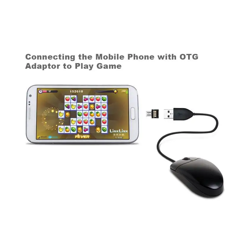 OTG Adapter USB to Micro Converter Flash Drive Cable Interface Connector For Android Smartphone Tablet PC With | Электроника