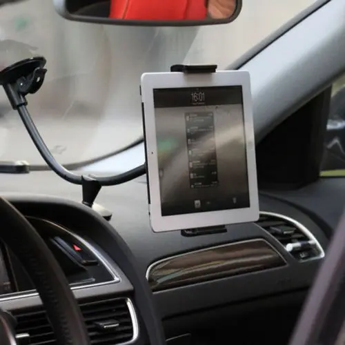 Lp-3c Гусенек мягкая труба окна автомобиля присоске Dashboard держатель для 3.5-5.5 дюймов мобильный телефон и 9- 10 дюймов Планшеты pc стенд