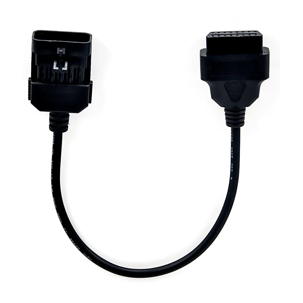 2018 для Opel OBD1 10pin к OBD2 16pin кабель Диагностического Интерфейса свинцовый