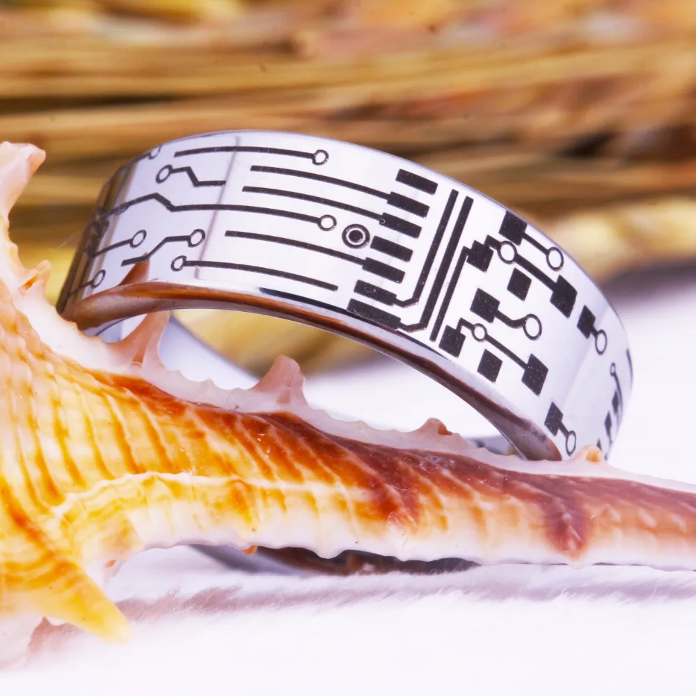 Уникальное модное Подарочное кольцо для мужчин и женщин обручальное ювелирное