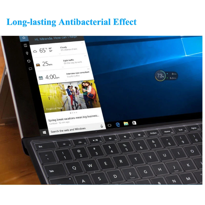 2017 Новинка для Microsoft new Surface Pro 5 поколение 12 3 ''прозрачный ультратонкий 0 15 мм