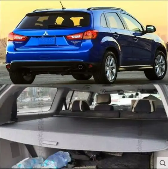 

Car Rear Trunk Security Shield Cargo Screen Shield shade Cover Fits For Mitsubishi ASX ASX 2013-2018 (black, beige)