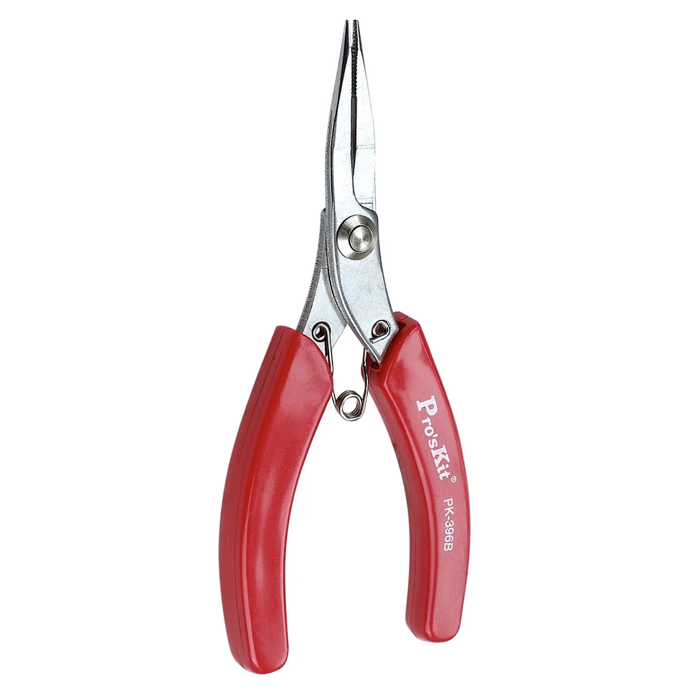 Pro'sKit 1PK 396B 5 дюймовые импортные маленькие Длинные плоскогубцы из нержавеющей