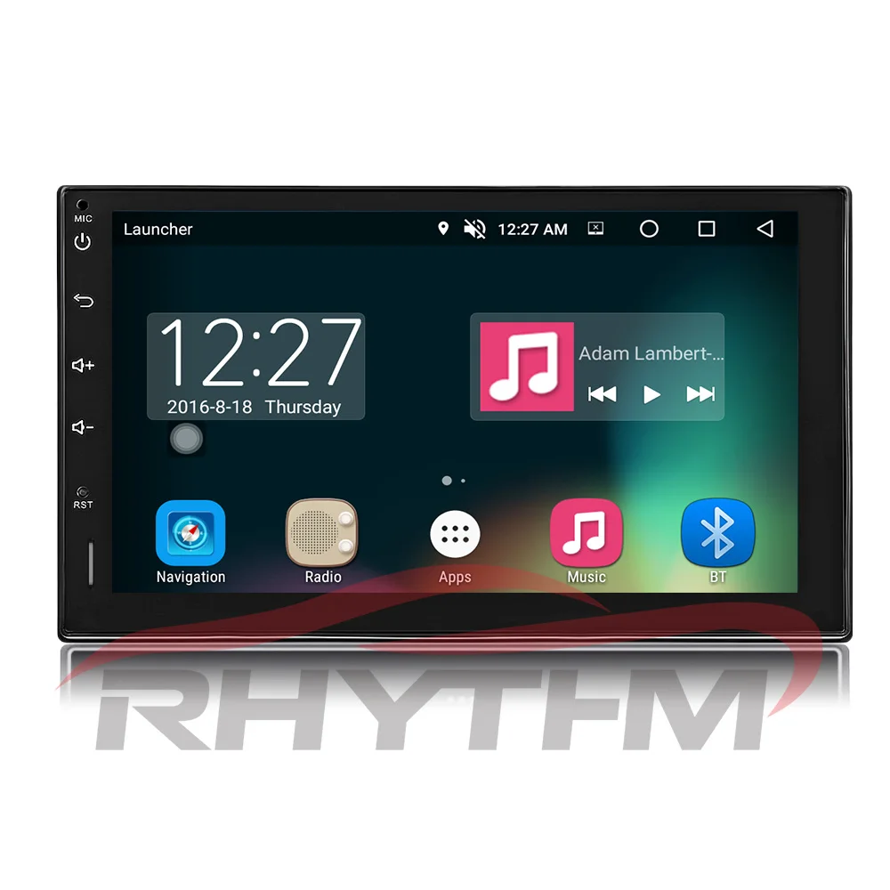 7 &quot2din Android 8 0 Восьмиядерный 1 ГГц 4G + 32G автомобильное радио GPS Bluetooth4.0 емкостный