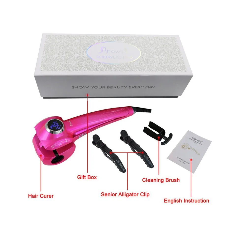 Новый ЖК дисплей Pro щипцы для завивки волос стайлер Инструменты укладки