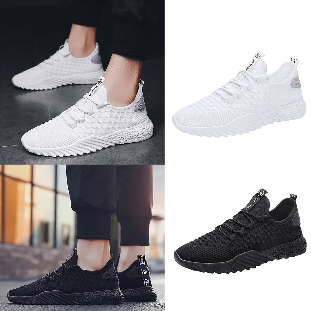 2019 Новая повседневная обувь мужские воздухопроницаемые наружные летние