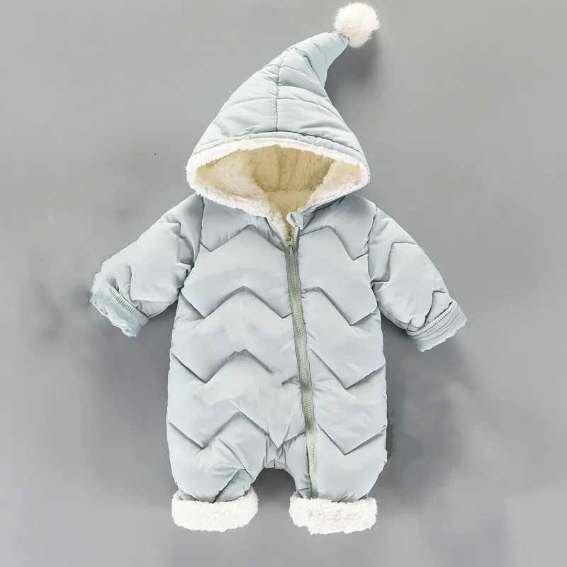 Winter Baby Clothes Winter Jacket and Baby Romper Thick Down Jacket Warm Out of Newborn