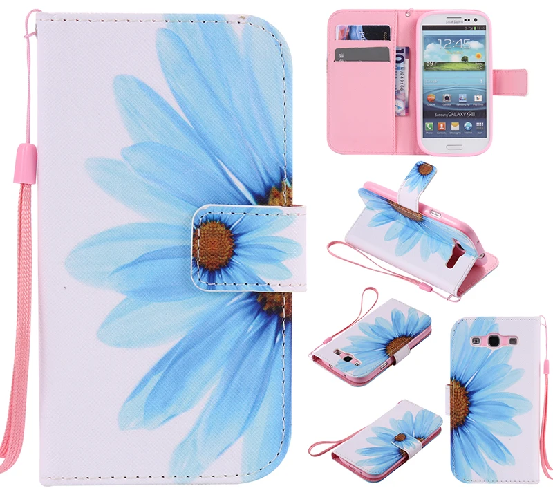 Флип Чехол Для samsung Galaxy S3 SIII Neo Duos I9300i I9301i GT-I9300 GT-I9301 GT-I9300i GT-I9301i телефона с креплением на поясной ремень-сумочка для мобильного телефона