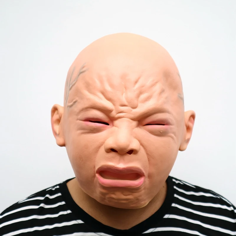 Латексная Маска для взрослых мужчин и женщин Реалистичная уличная маска с полным