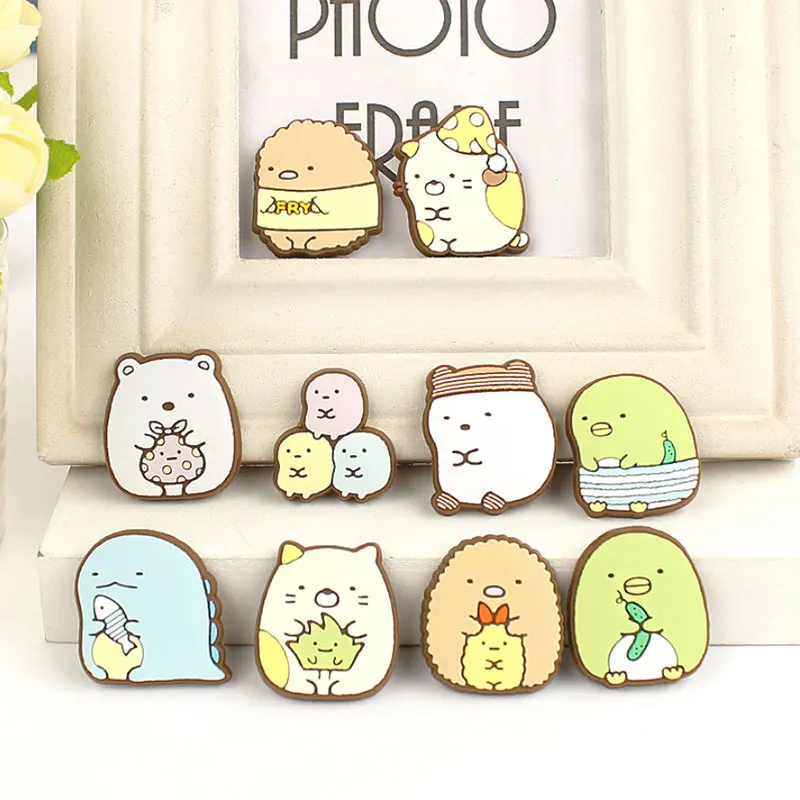 1 шт. (без магнита) мультяшный силиконовый материал сделай сам аксессуары для