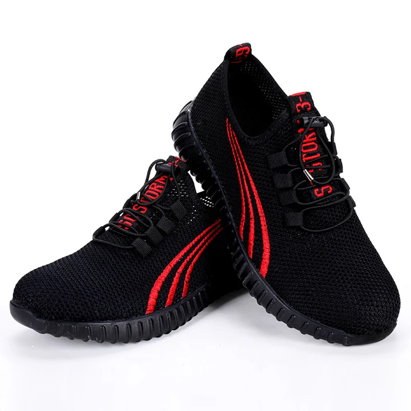 Men Shoes Work Safety Boot Steel Toe Breathable Anti-smashing Piercing Boots Sneakers Military | Обувь
