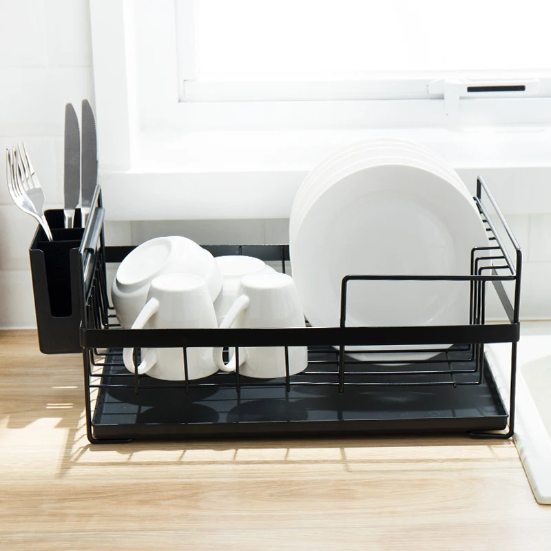 Nachuan Creative Household Kitchen Sinks Tableware Dishes Chopsticks Drainage Receiving Frame Drying Bowl Dripping Water S | Дом и сад