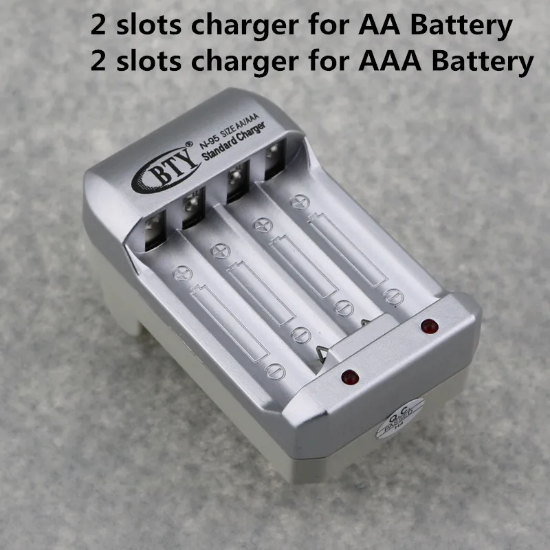 BTY 1 2 V 4*3000mah AA Аккумуляторная Ni MH батарея + 809 AA/AAA зарядное устройство с упаковочным