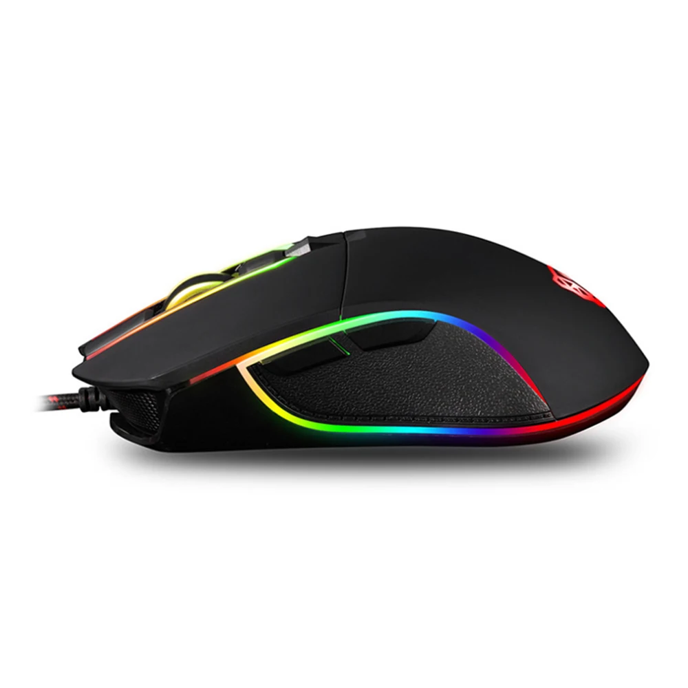 Motospeed V30 USB 3 0 Проводная оптическая игровая мышь с подсветкой 6 кнопок 3500 точек/дюйм