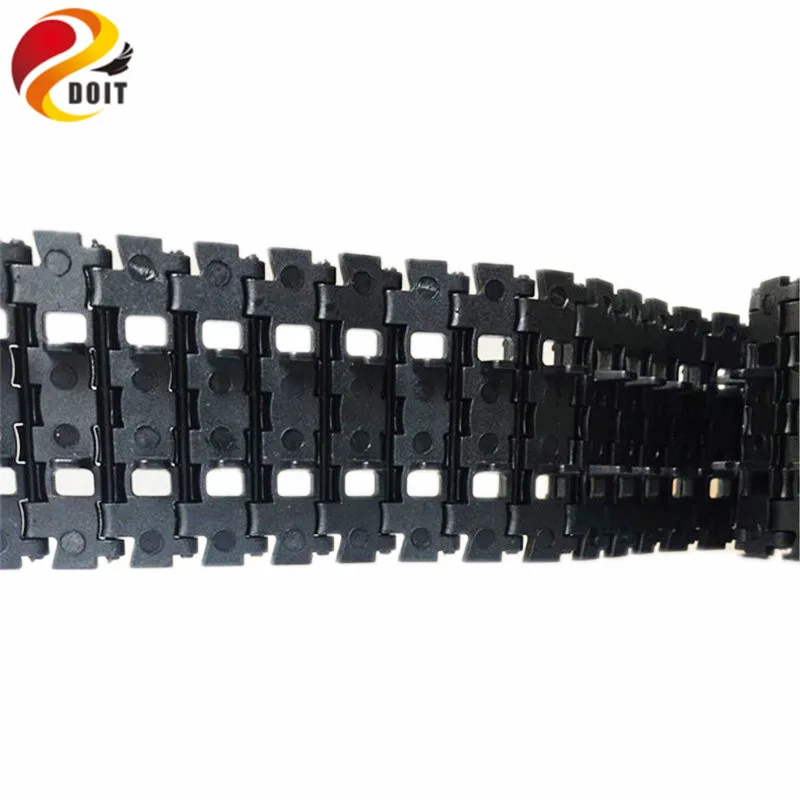 DOIT Shock Absorption Plastic Tracks RC Crawler Caterpillar Chain for Robot tracked Tank Chassis Smart Car Engineering | Игрушки и хобби
