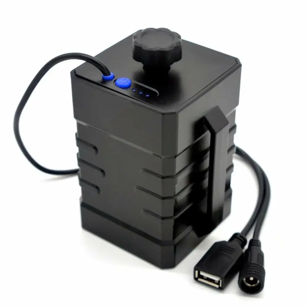 Водонепроницаемый 3x1865 0/26650 зарядное устройство блок питания 12 6 В USB 5 выход для