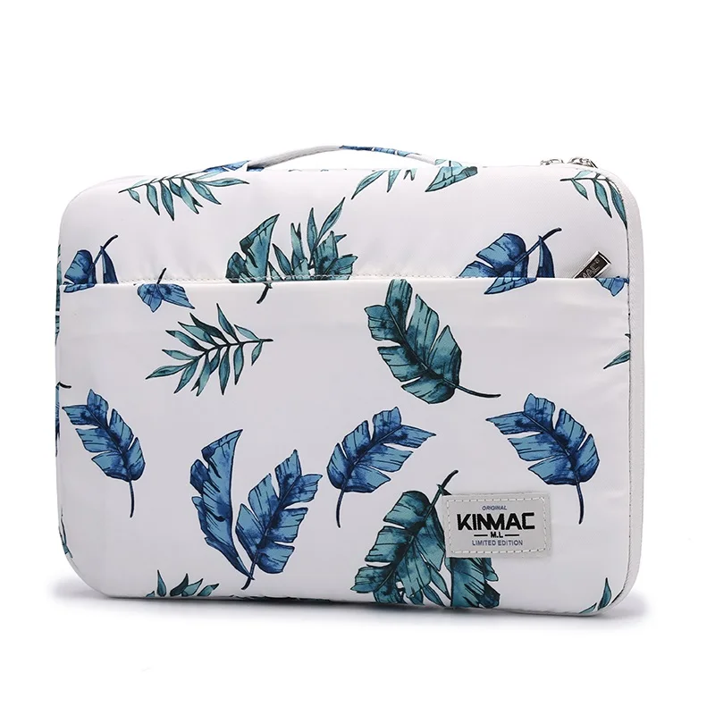 Бренд Kinmac сумка чехол для ноутбука 1", 13", 1", 15", 15,", сумка для MacBook Air Pro 13,3, 15,4 KS004 - Цвет: Banana leaf