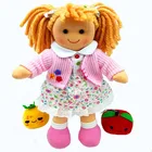 Высококачественная модная детская тряпичная кукла, игрушка для девочек, розовая мягкая кукла для новорожденных, игрушка, подарок на день рождения, машинная стирка