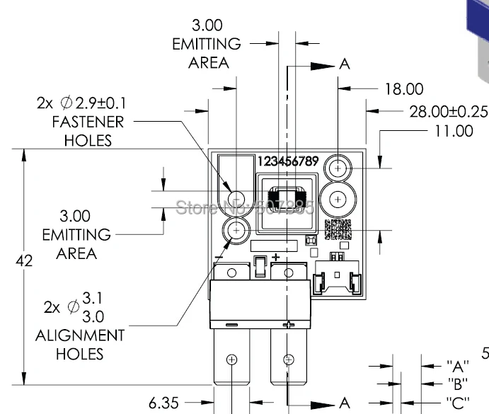 Светодиодный эндоскоп с одним чипом 60 Вт источник света для использования в