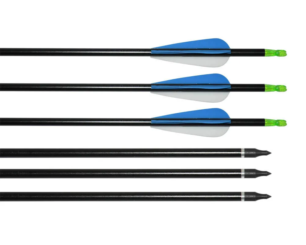 Шт. 6 шт. алюминий стрелы из сплава специально разработан для международного